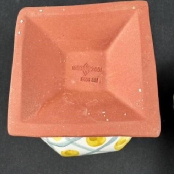 MacKenzie-Childs Lg. Taylor handled pedestal mug, Rare, Hard to find - Picture 2 of 3